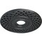 Ekena Millwork Robin Ceiling Medallion (Fits Canopies up to 6 1/4"), 22 1/4"OD x 4 3/4"ID x 1 1/4"P, Pewter CM22RBPES - alternate 3